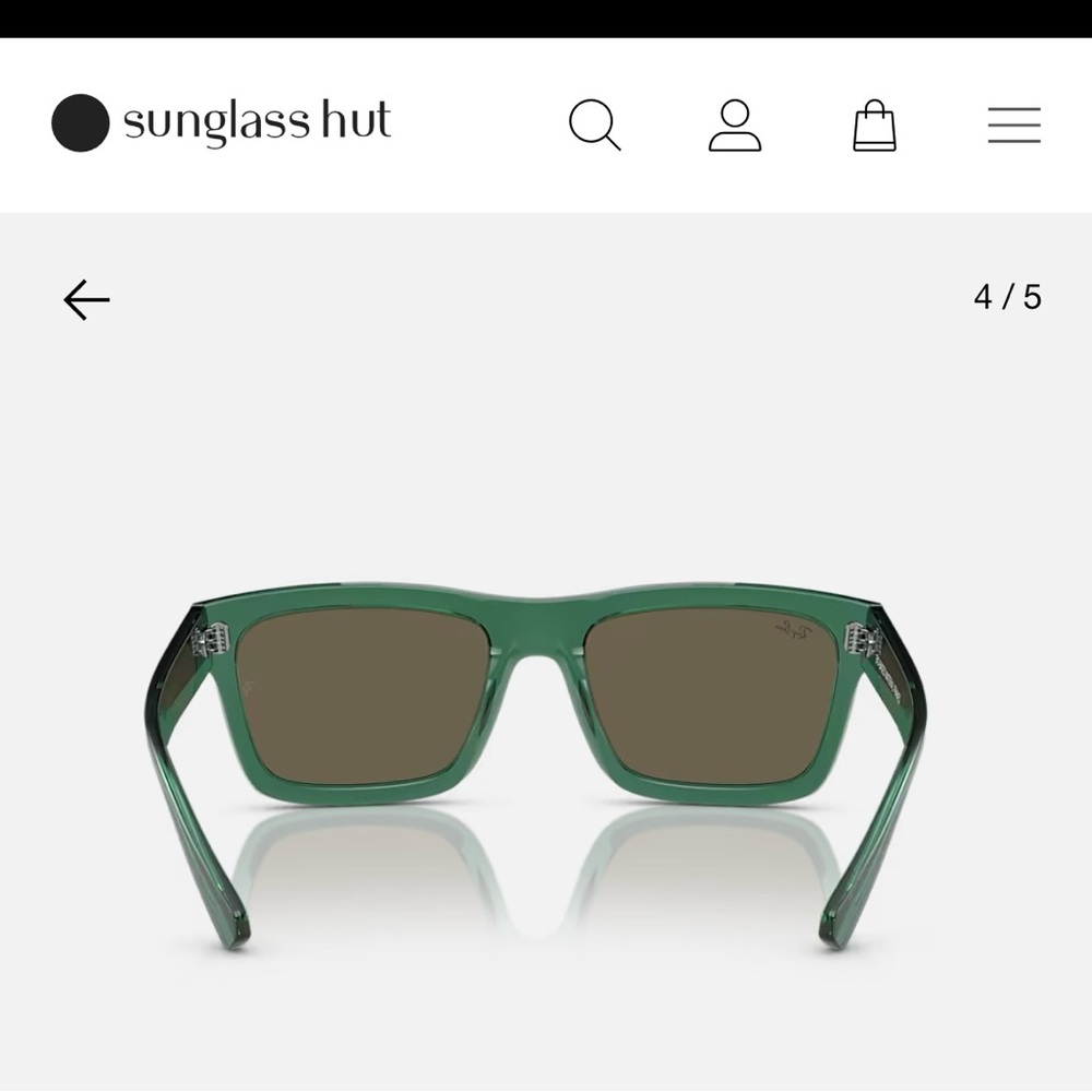 Ray-Ban Green Sunglasses - Picture 4 of 13